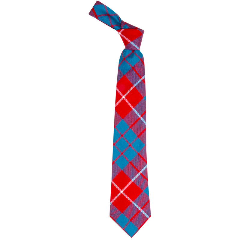 Hamilton Red Modern Tartan Tie from Anderson Kilts