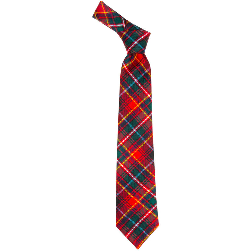 Innes Red Modern Tartan Tie from Anderson Kilts