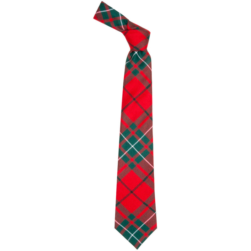MacAuley Red Modern Tartan Tie from Anderson Kilts