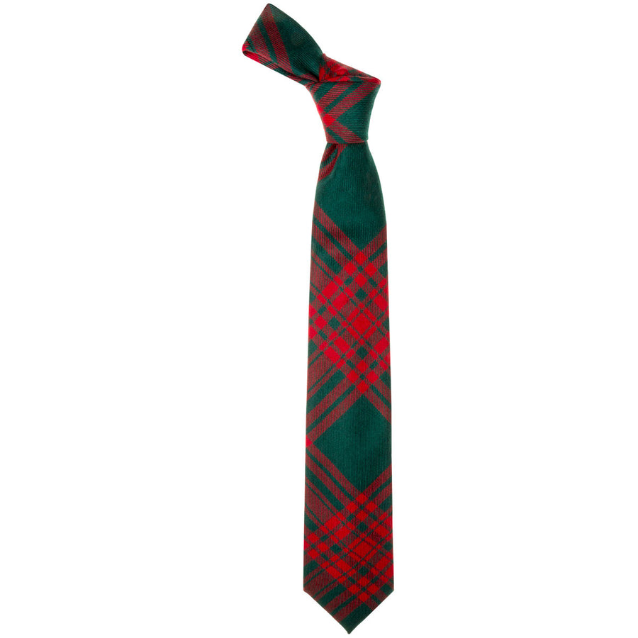 Menzies Green Tartan Tie from Anderson Kilts