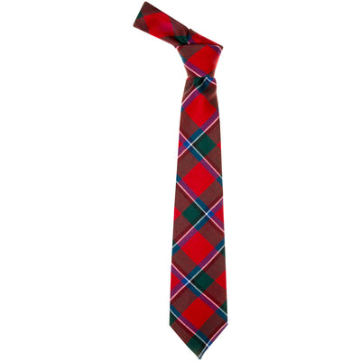 Sinclair Red Modern Tartan Tie
