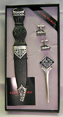 Thistle Design Stone Top Gift Set - SK70 - Anderson Kilts