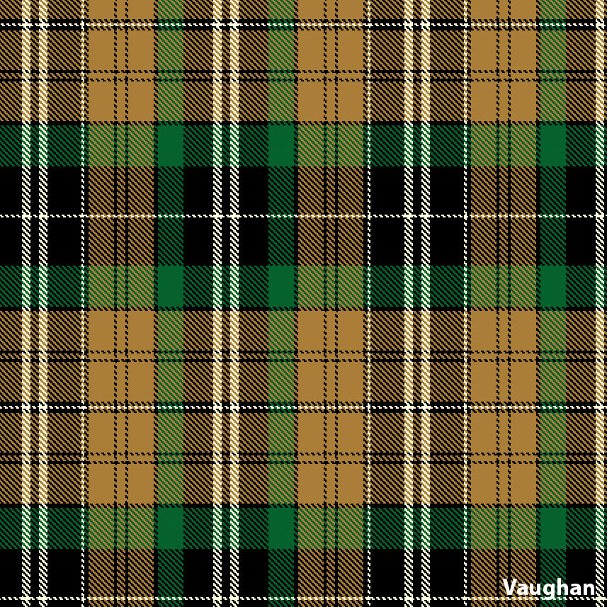 8 Yard Hand Made Kilt - Welsh Surname Tartans - Anderson Kilts