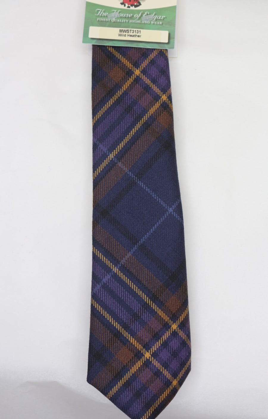 Wild Heather Tartan Tie - Anderson Kilts