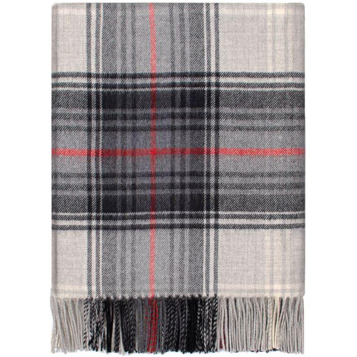 Grey Graphite tartan lambswool Blanket – Anderson Kilts