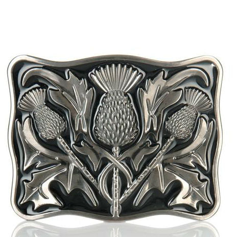 Antique Thistle Buckle - Anderson Kilts