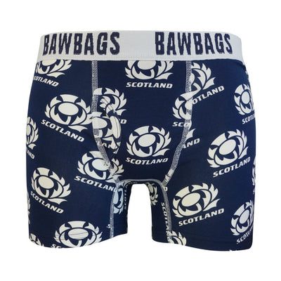Bawbags Scotland Rugby Badge Boxer Shorts