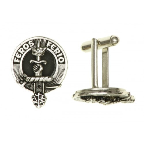 Clan Crest Cufflinks (A-L) - Anderson Kilts