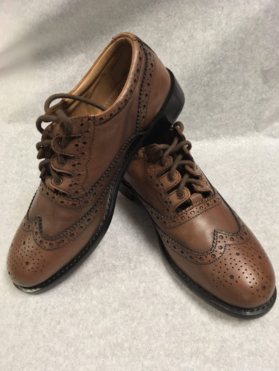 Premium Camel Leather Ghillie Brogue Style 1112 - Anderson Kilts