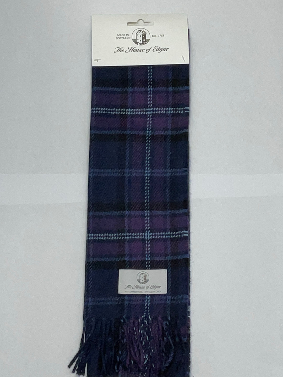 Scottish Thistle Tartan Scarf