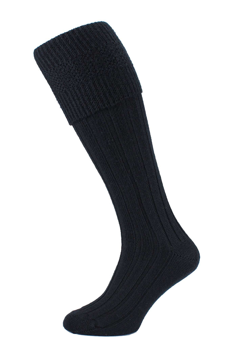 Kilt Socks - Black