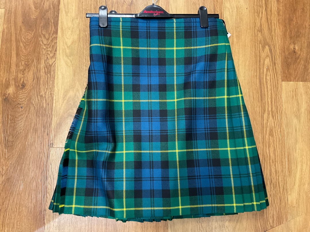 New Ancient Gordon tartan 7yard kilt