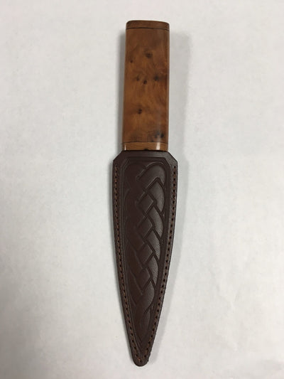 Wooden Handle Sgian Dubh - SD59 - Anderson Kilts